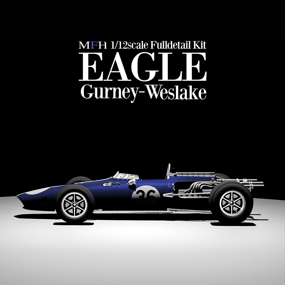1/12scale Fulldetail Kit : EAGLE Gurney-Weslake