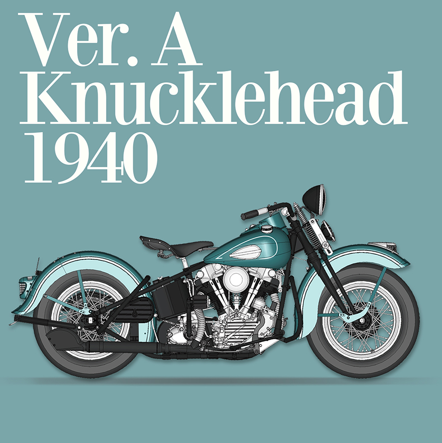 1/9scale Fulldetail Kit : Knucklehead 1940/1947